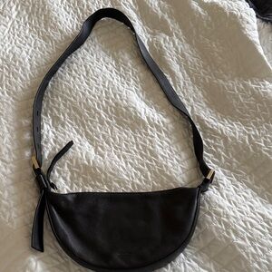 All Saints Black Crossbody Bag